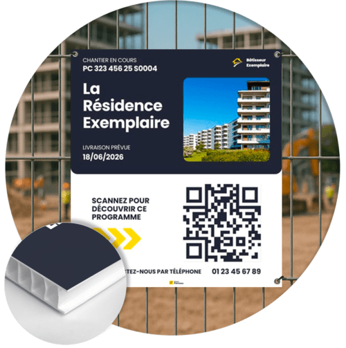 smartpanneau panneau de chantier numérique